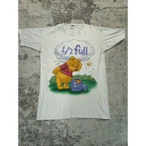 RARE Disney Vintage 90s USA Made Winnie the Pooh Eeyore Double-Sided Print Shirt